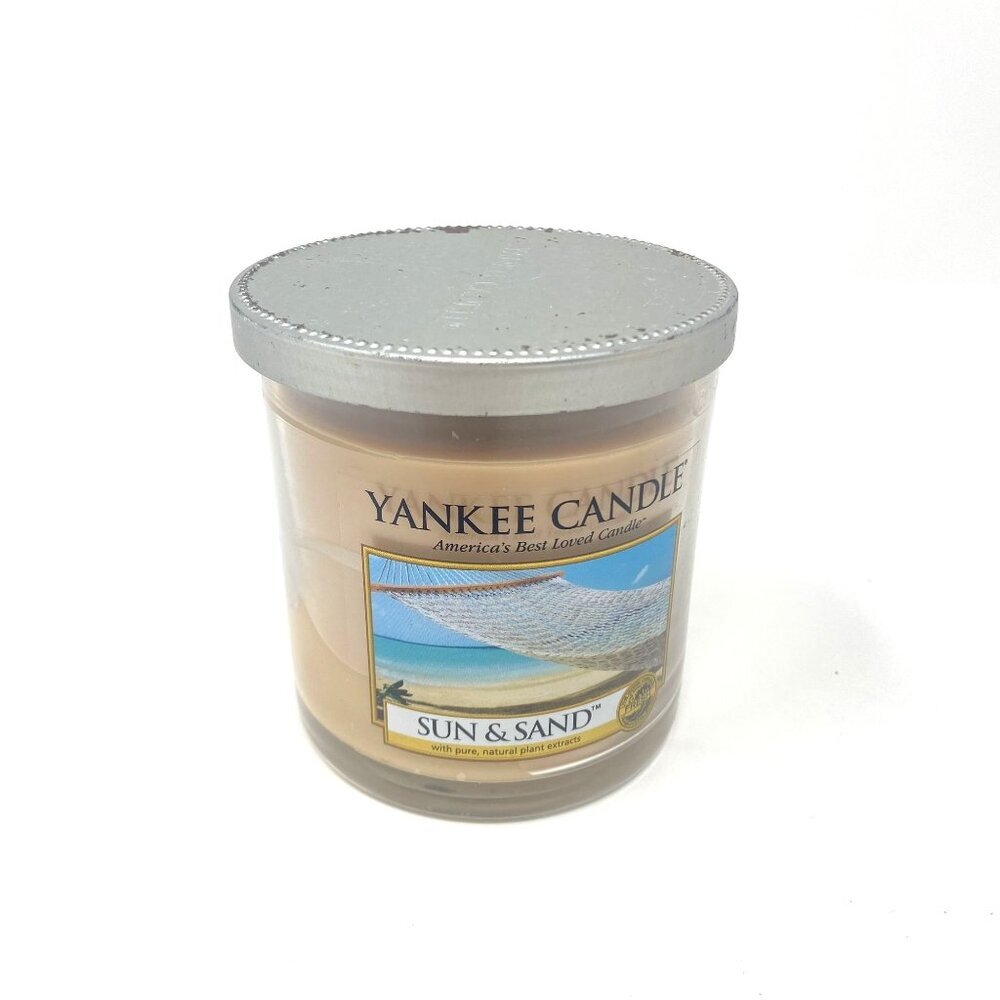 Yankee Candle Single Wick Sun & Sand Floral Tropical Citrus Musk As Is